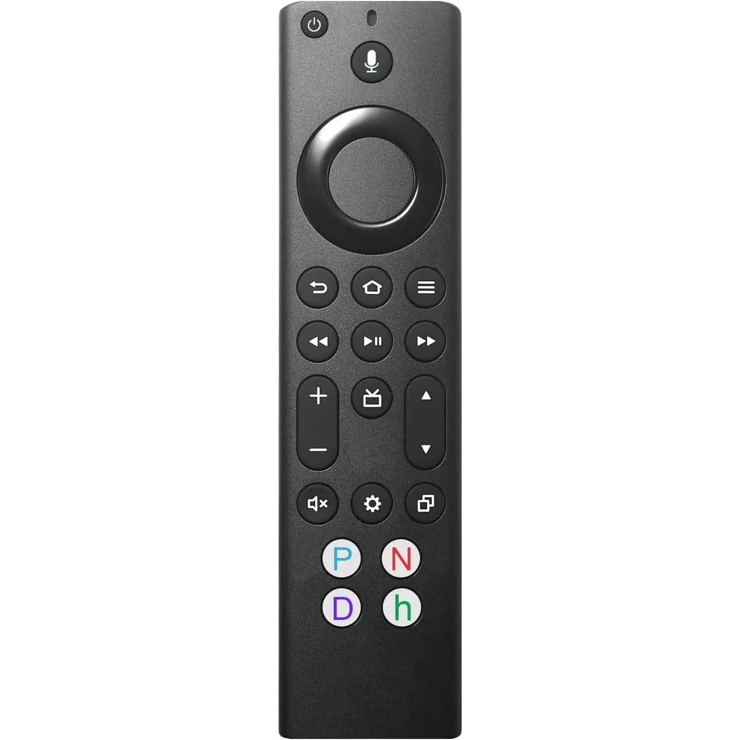 Wireless BT Voice Control Replacement Remote - Easy to Grasp, Complete Functions, Compatible with All Insignia, Toshiba, Pioneer Smart TVs, TV Stick, TV Cube (Bluetooth Accessory), Replace Old Remote