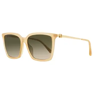Jimmy Choo Square Sunglasses Totta /G FWMHA Nude/Gold 56mm