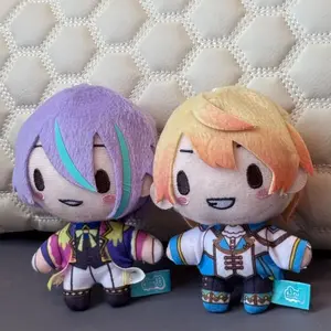 10cm Pjsk Plush Keychain Project Sekai Tenma Tsukasa Stuffed Plushies Bag Pendant Kamishiro Rui Kawaii Plush Doll Toy Gift