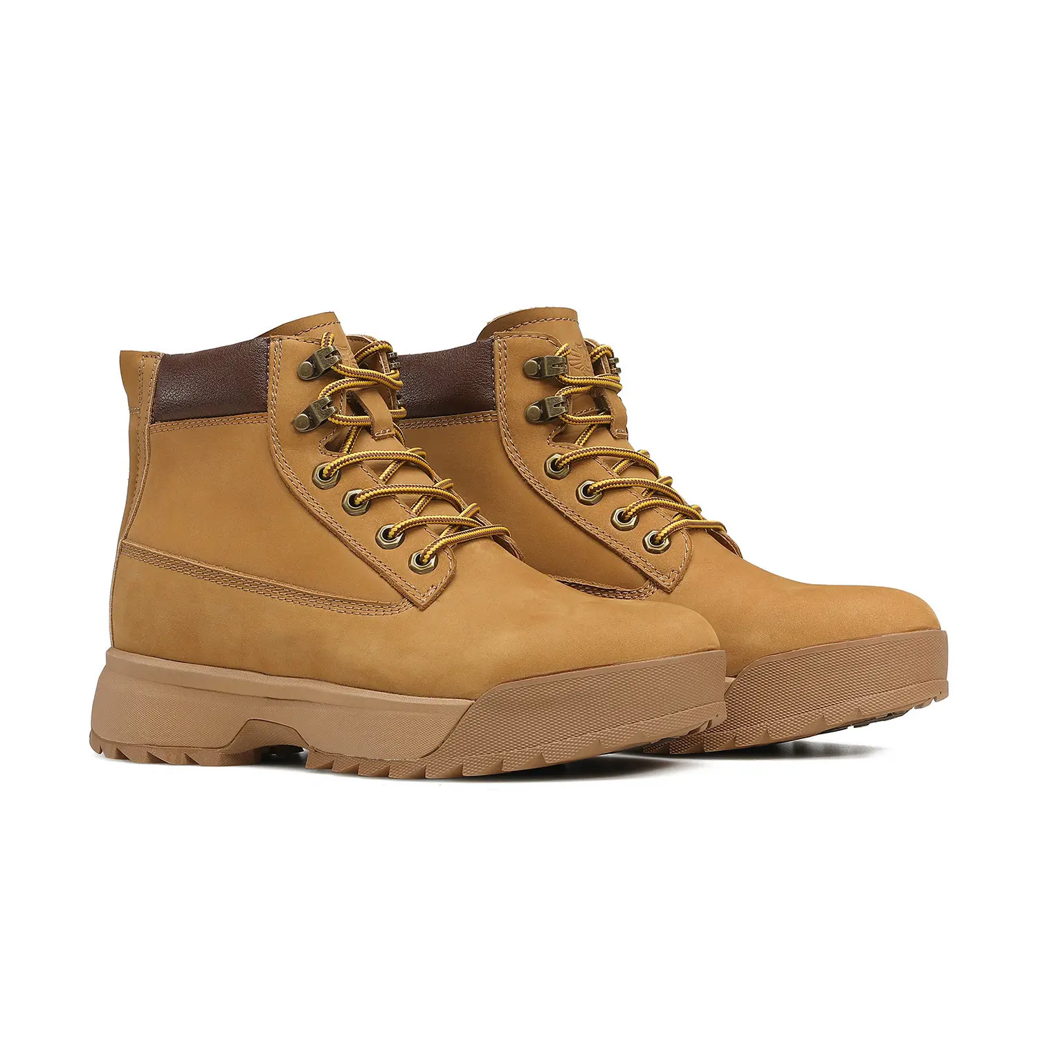 DESAI Fashionable Zipper Lace Up Boots fleece warm and Comfortable with Slip Resistance and Warmth for Versatile Wear  boots DS25135HZ/HZM