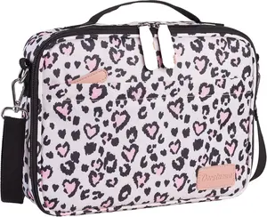 Bible Cover for Women Carrying Book Case with Handle & Multi-Pockets Organizer For Bible