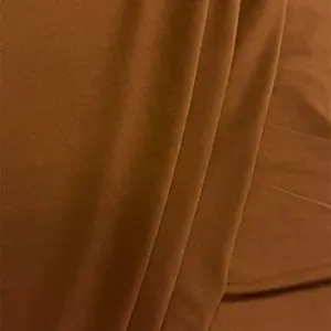 Brown ITY Stretch Fabric