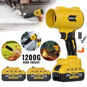 DateSea 1200G [MothersDayGift] Turbo JetBlower,Leaf Blower, Violent Turbo Fan, Pure CopperMotor,Car Drying After Wash, Handheld SnowBlower,Cordless Turbo Power Air Duster, HomeImprove,Garden Mainte Holiday gifts Compressed