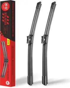 26"+22" Windshield Wiper Blades Replacement for Mercedes-Benz GLE350 GLE450 GLE53 GLE580 GLE63 GLS450 GLS580 2020-2023 – Genuine OEM Quality (Set of 2)