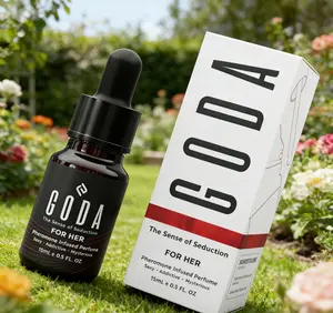 GODA Pheromones Perfume for Women The Original | Long-Lasting Jasmine & Rose Fragrance | Vegan & Cruelty-Free 15ml