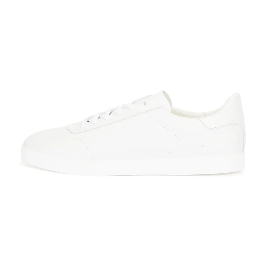 Givenchy Men's White Calfskin Leather Low-Top Sneakers - Casual Comfort Walking Shoes, Trainer, Athletic Sports Footwear, Maison Mihara Verifiable with Global Authentication Credentials
