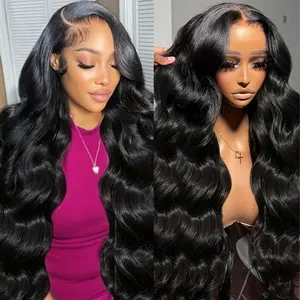 5x5 Pre Plucked Glueless Lace Closure Wig Body Wave/Straight Lace Front Wig 13x4 Transparent Lace Front Human Hair Wigs For Women