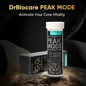 【NEW】PEAK MODE - 7-in-1 Male Vitality &  Formula with Tongkat Ali, Maca, Ashwagandha & Zinc