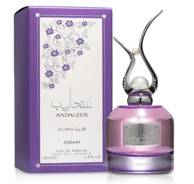 Ándaleeb Flora Eau de Parfum Spray 3.4fl.oz - Captivating Floral Scent for Women Aromatic Woody Fragrances women's perfume
