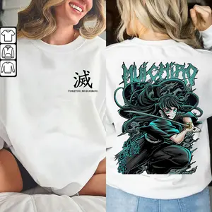 Tokito Ver 3 Character Shirt, Misttt Hashiraa Dem00n Slay4rr Tee, Anime Color Sweatshirt, Unisex 2024 Hoodie