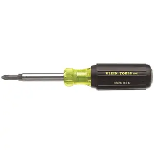 Klein Tools 409-32476 5-In-1 Screwdriver-Nutdr