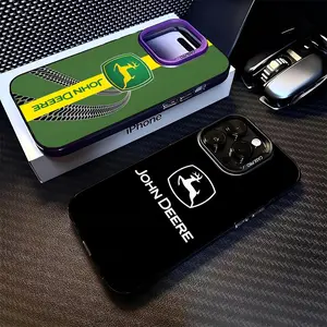 John Deere Phone Case Protector for iphone 17 16 15 14 Pro Max Xr X Air Plus black silver hard shell Cover Accessories
