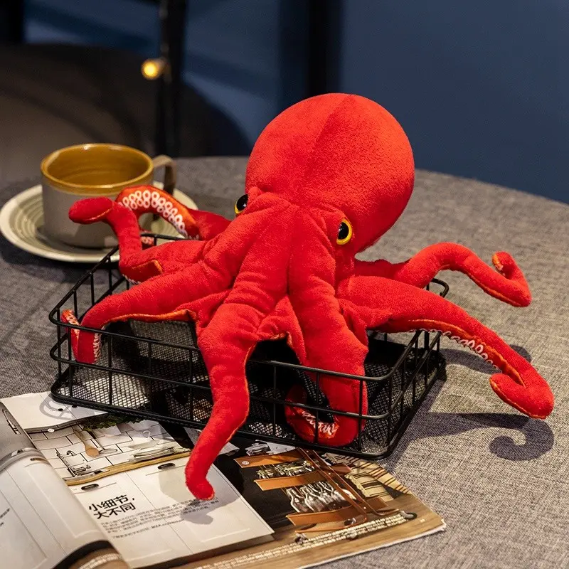 Giant Octopus Plush Toy, Soft Stuffed Animal Pillow, Cute Octopus Plushie, Adorable Sea Creature Plush Doll, Perfect Gift for Kids & Adults