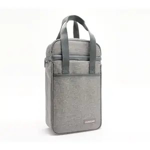 LocknLock Insulated 2-Bottle Wine Carrier