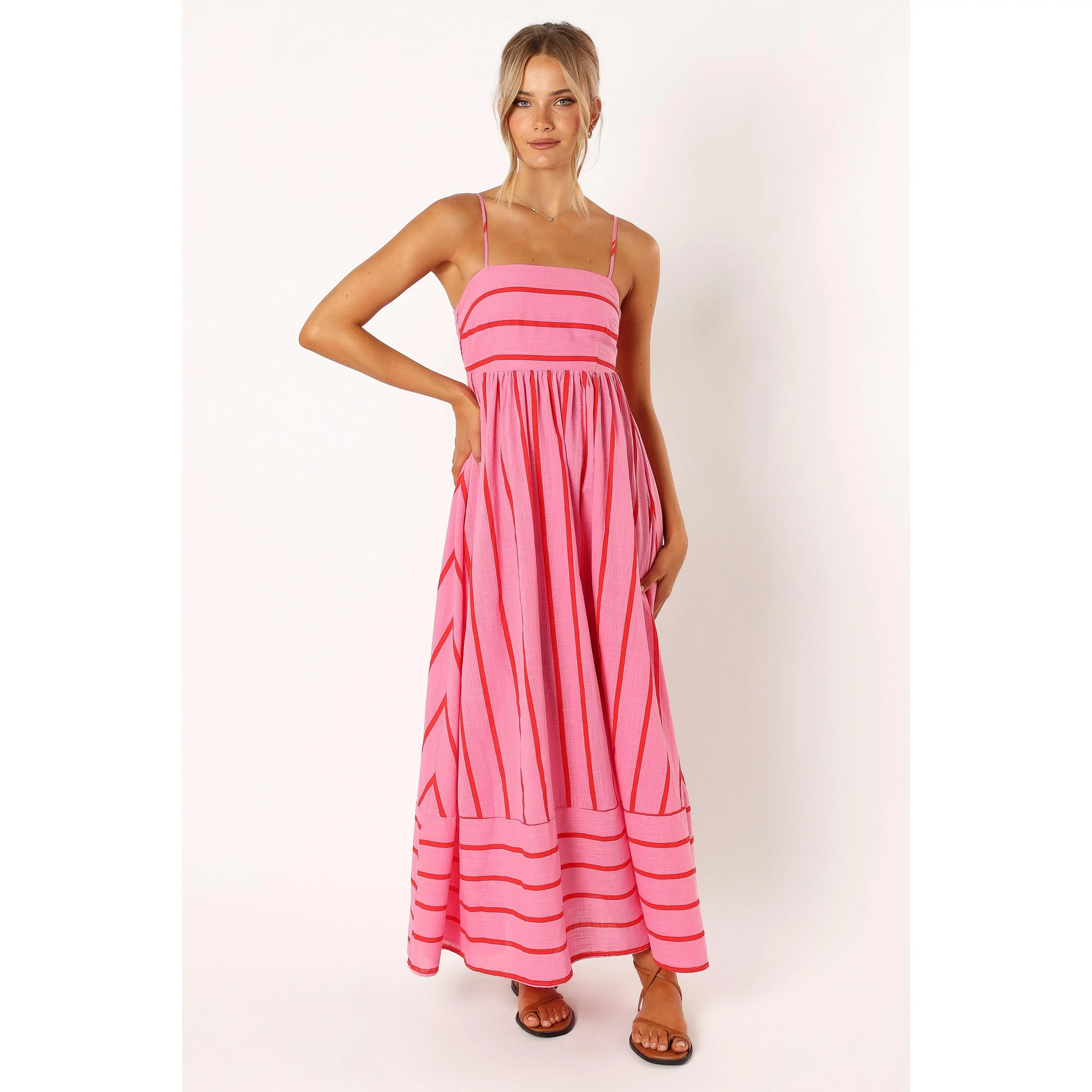 huda pink and orange dress Huda's Pink and Orange Dress Love Island