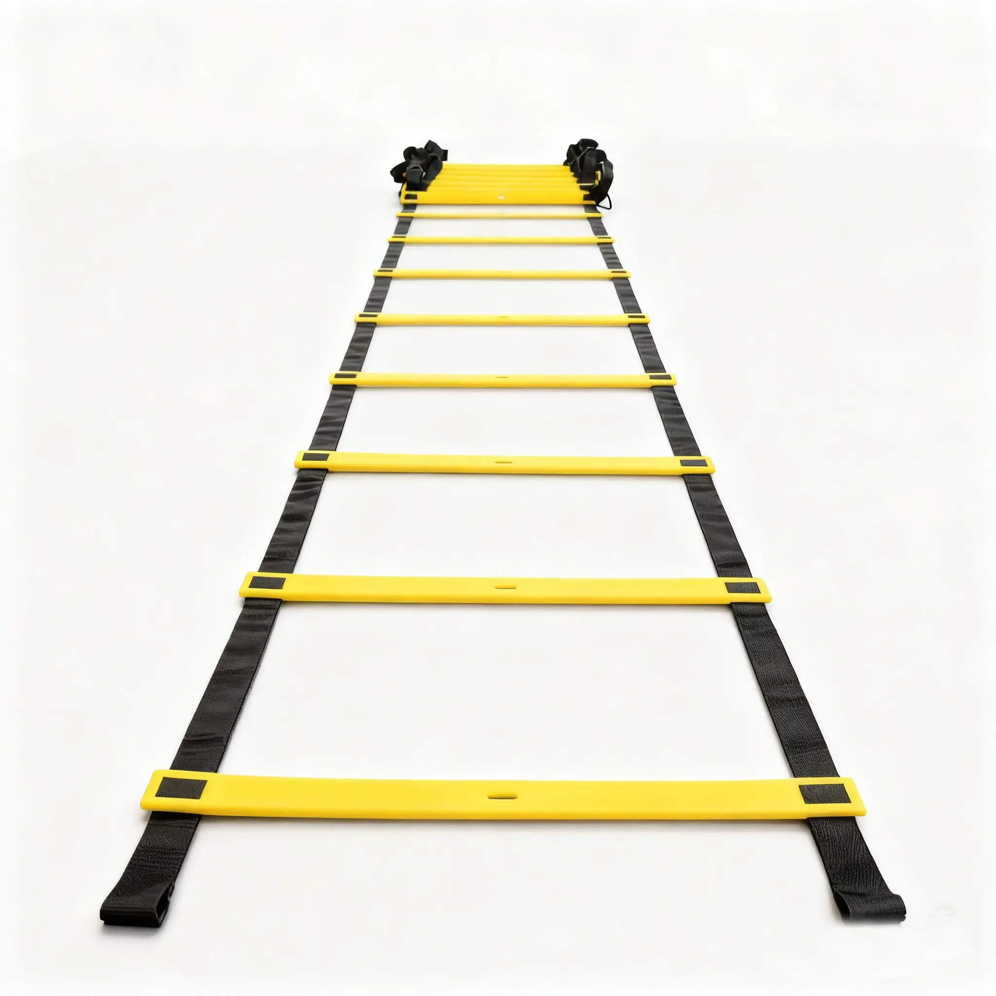 Adjustable Agility Ladder Training Set with Carry Bag, Basketball Speed Football Fitness Footwork Trainer, Step Training Equipment, Coordination Training Equipment