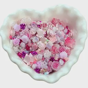 Mini Flower Mix Beads | 2–10mm Craft Mix | Resin, Shaker, Pen Filler | Choose Size (1oz / 2oz / 3oz) | Single Color Packs