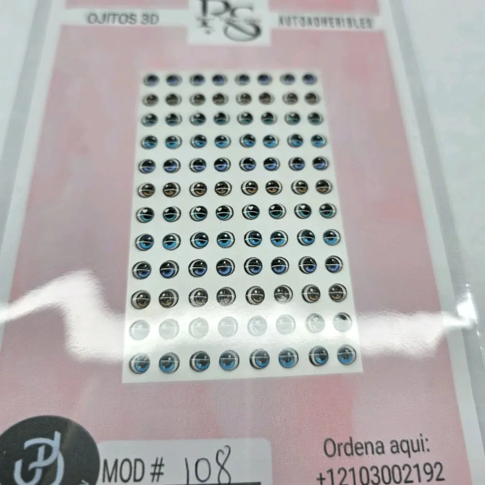 OJITOS RESINADOS AUTOADHERIBLES