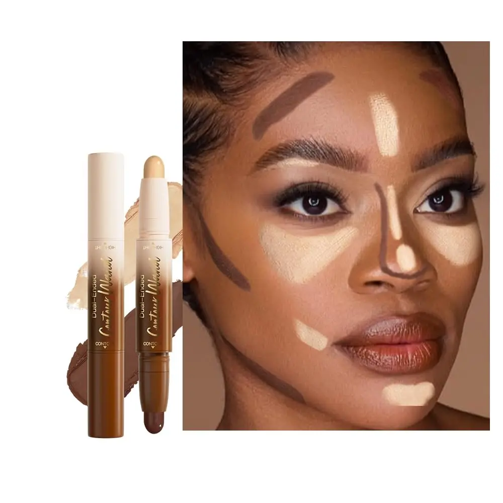 2in1 Face Highlighters & Luminizers Bronzer contour Stick 24 Rich