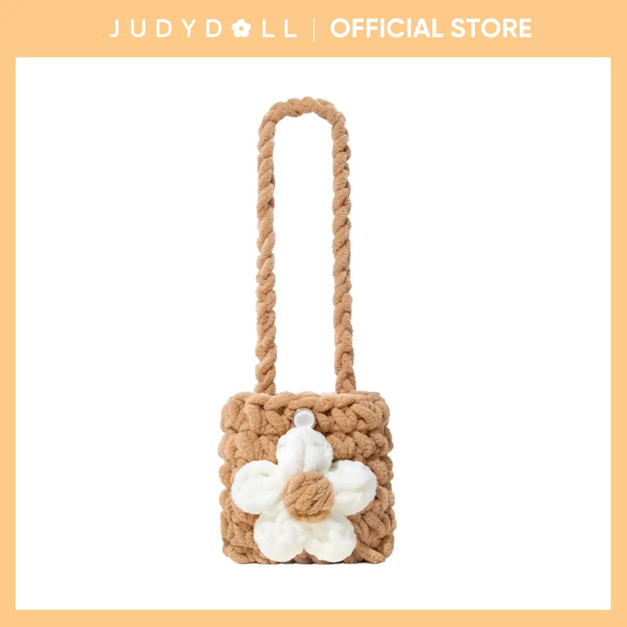 JUDYDOLL Mini Knitted Earphone Pouch, Mini Knitted Bag, Summerwins
