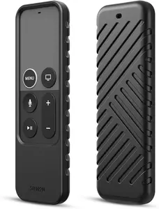 Silicone Case for Apple TV 4K Siri Remote (1st Gen) Anti Slip Protective Cover