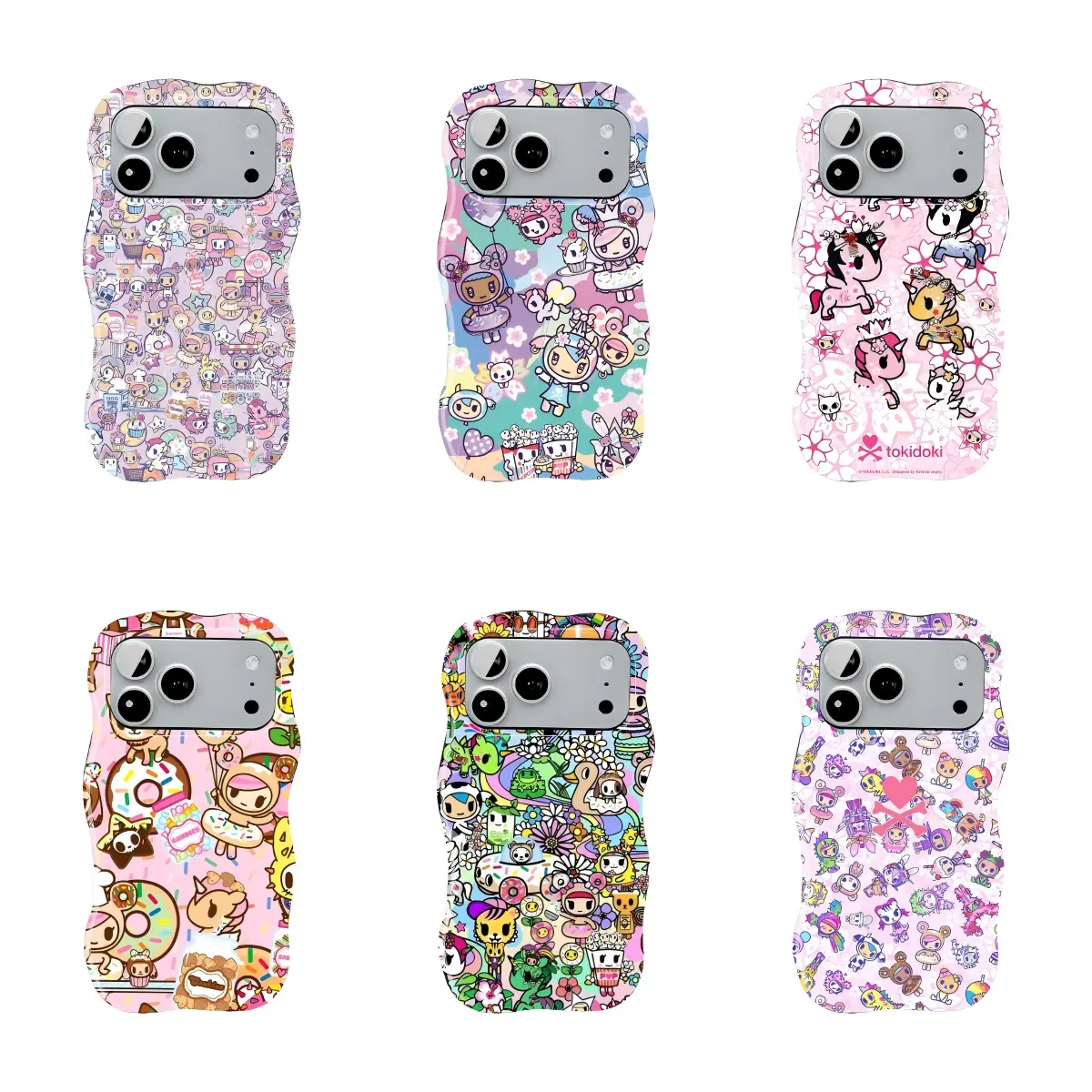 Viral Tokidoki TPU Mobile Phone Case - Durable Shockproof Protector with Beveled Edges & Camera Guard, Phone Protection Accessory for iPhone 11-17 Pro Max/Plus, Samsung Galaxy S23-25 Devices, Accessories