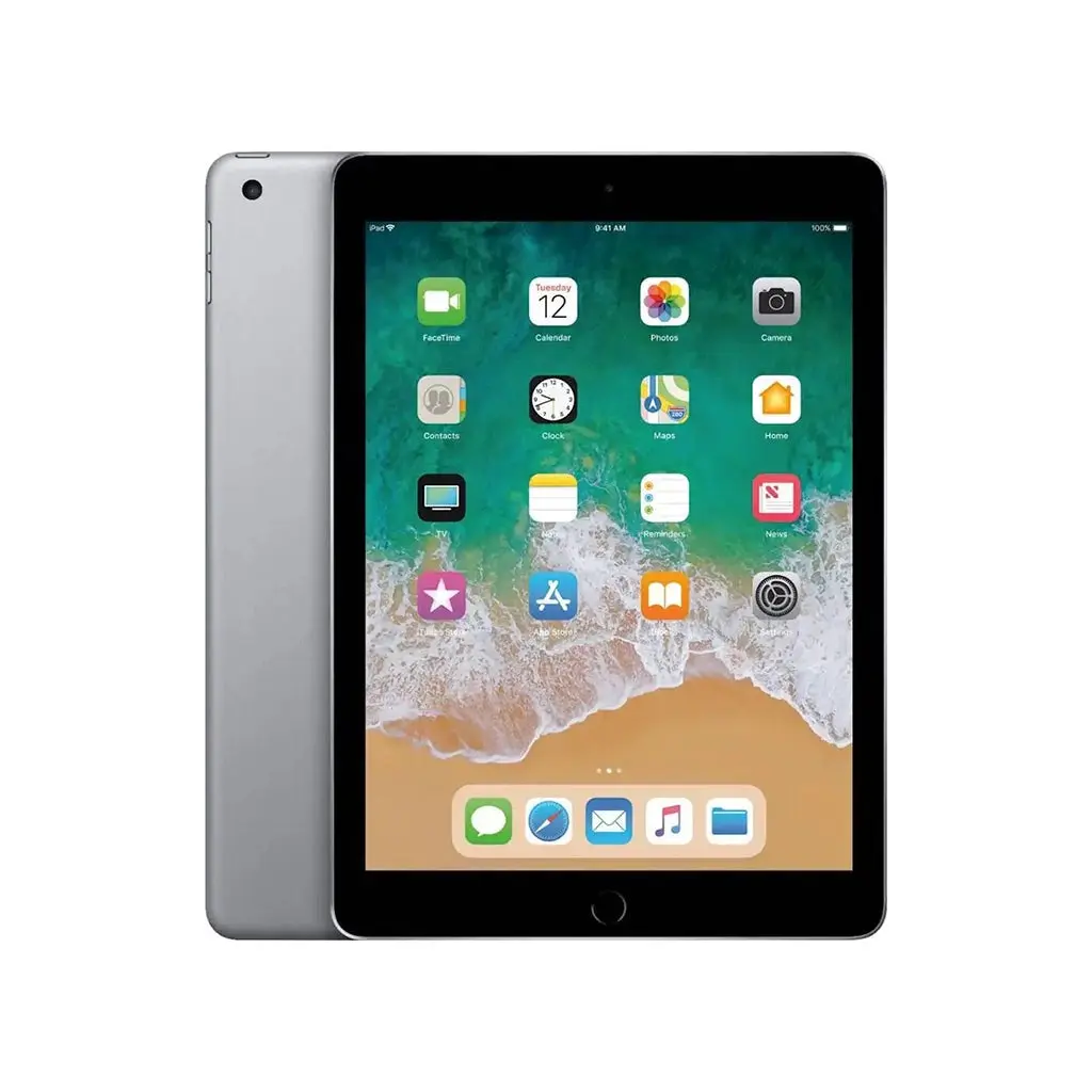 Refurbished 9.7" (5th Gen) A1822 WiFi 32GB Space Gray Very Good Condition Portable Touchscreen Wireless Tablet Device with Charger - Learning & Entertainment Tablet PC