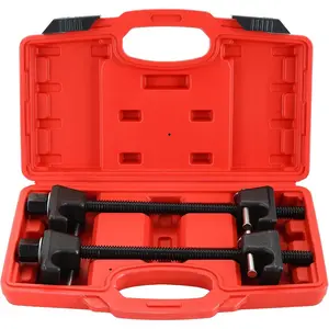 Macpherson Strut Spring Compressor Tool Kit | Heavy Duty Dual Coil Spring Compressor with Locking Pins, 13/16 Socket 1/2" Drive, 11.5" Range, Set of 2 for Suspension Work