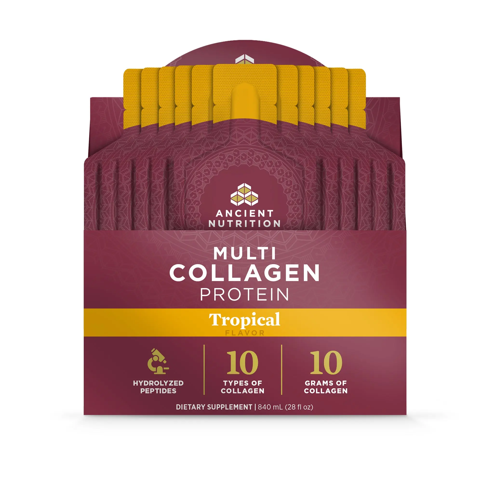 Multi Collagen Protein | Gel Packs Tropical (28 Servings) Multi Collagen Protein | Gel Packs Tropical (28 Servings)