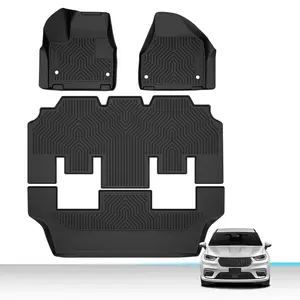 All Weather TPE Car Floor Mats Fit For 2017-25 Chrysler Pacifica