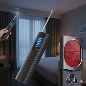 Professional Anti Spy Detector: Portable Bug Detector for GPS, Wireless Signals, Hidden Cameras | 3-in-1 Security Scanner for Office, Car, Home | Compact, High-Precision Device with Alarm Home Security System