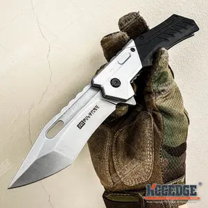 8.25" Premium Outdoor Folding Pocket Knife for Men Women – Razor Sharp Stainless Steel Blade, Compact & Durable Gear Tools for Camping, Hiking, Survival, Tactical and Everyday Carry (EDC)