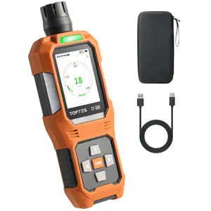 CT-580 Portable Carbon Monoxide DetectorRechargeable CO Detector with Vibration, Visual &Audible Alarms, 0-1000PPM, TFT Color Display forHome, Camping, Travel, industrial & ProfessionalUse