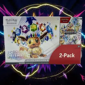 Prismatic Evolutions Elite Trainer Box x Booster Bundle Combo (LIVE RIP)