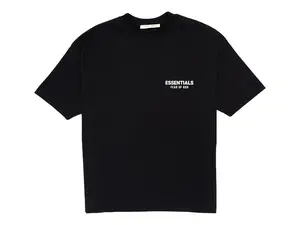 Fear of God Essentials Classic Short Sleeve Tee Jet Black
