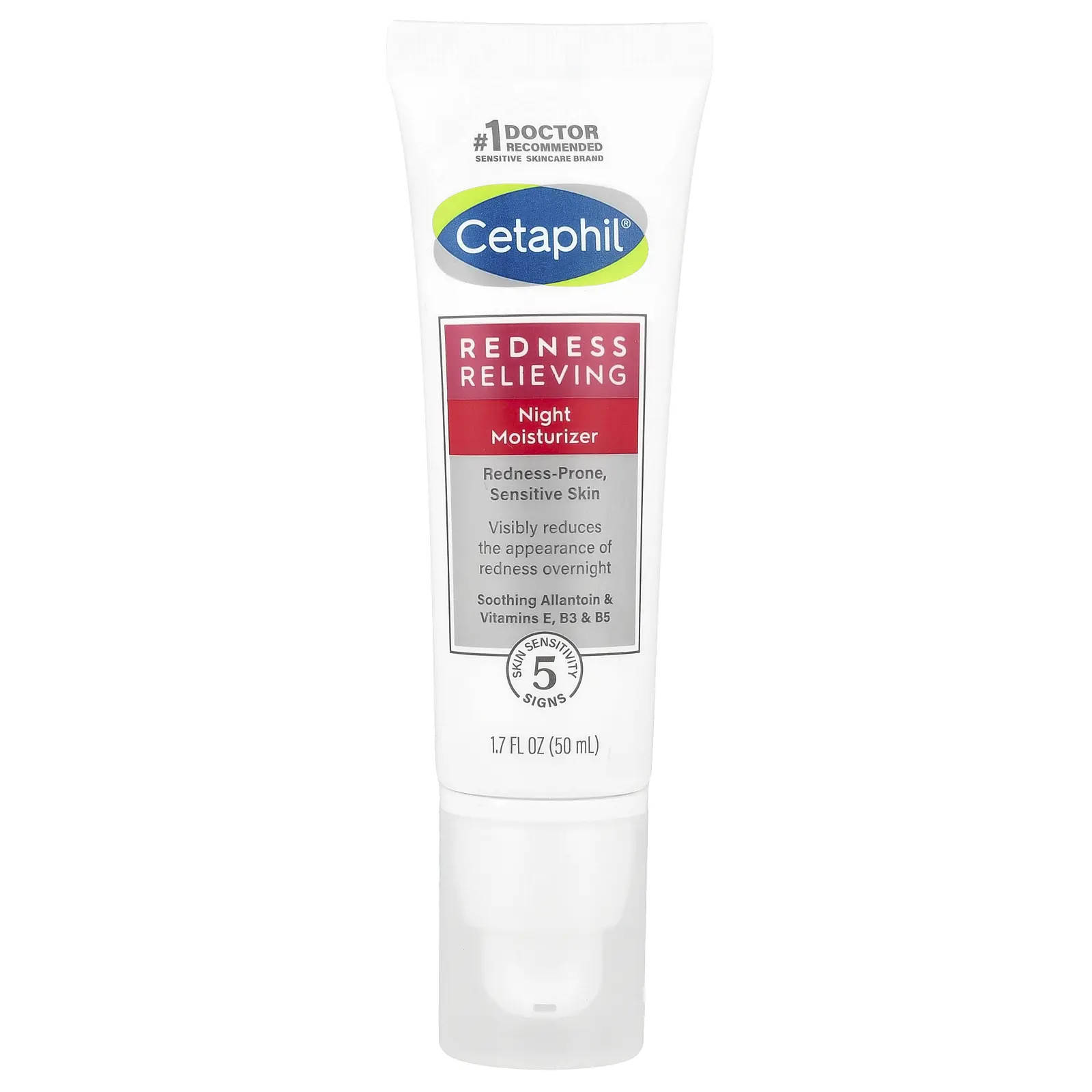 Cetaphil Redness Relieving, Night Moisturizer, 1.7 fl oz (50 g) Cetaphil Redness Relieving, Night Moisturizer, 1.7 fl oz (50 g)