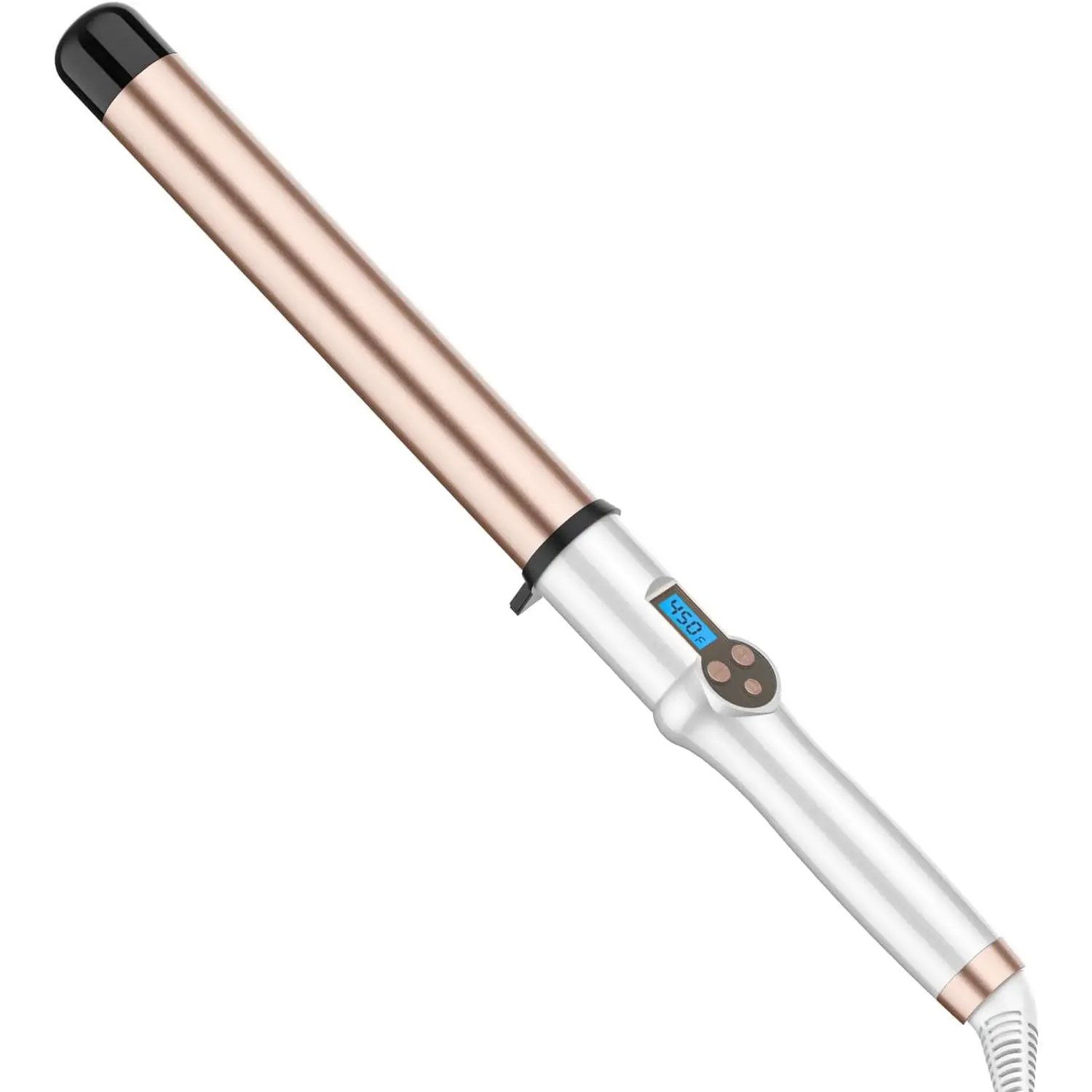1.25 in Curling Wand - Professional Ceramic Tourmaline Styling Tool & Appliance with Extra Long Barrel, Adjustable Temperature, Dual Voltage, Ideal Gift for Women, Styling Tools & Appliances, 1 1/4 Inch, Womens Gifts, Gifts For Women