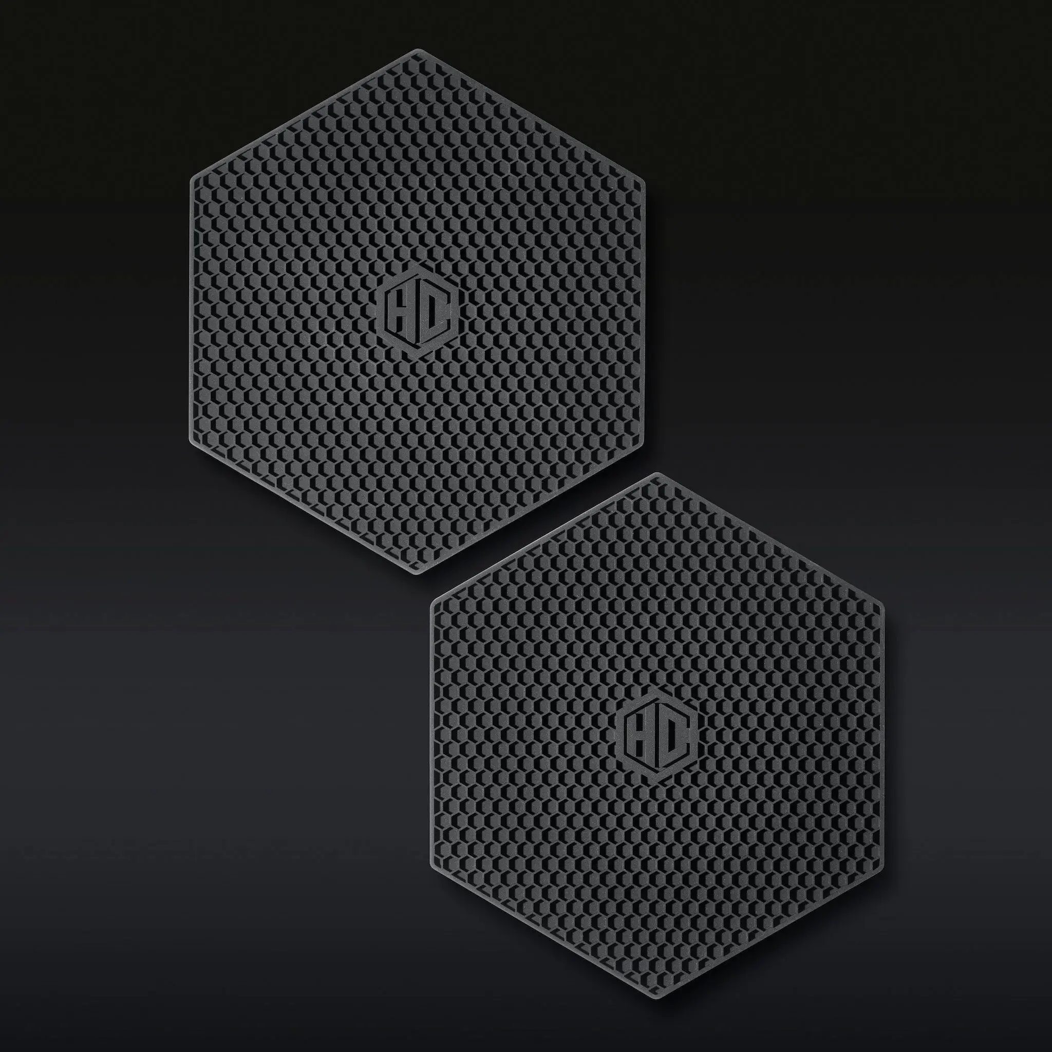 HexClad 2pc Silicone Trivet Set