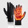 Windproof Winter Gloves Touchscreen Gloves Thermal Warm Gloves for Men and Women(No Heating Parts Included)