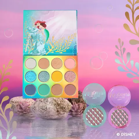 ColourPop & Disney's The Little Mermaid Jumping Jellyfish Palette & Highlighter Set