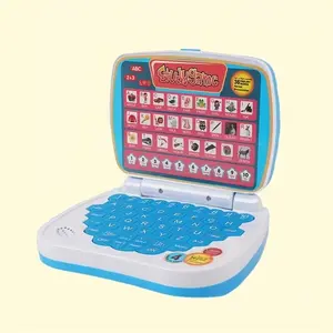 Electronic Learning Toy, Portable Laptop Learning Machine, Alphabet, Numbers, Music Features, Ideal Gift for Kids Aged 3+