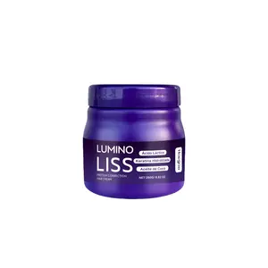 [New Store Carnival Festival] Lumino Liss Protein Hair Straightening Cream with Polyquaternium-7 & Dimethicone for Silky Smooth Hair Long-Lasting Straightening Effect