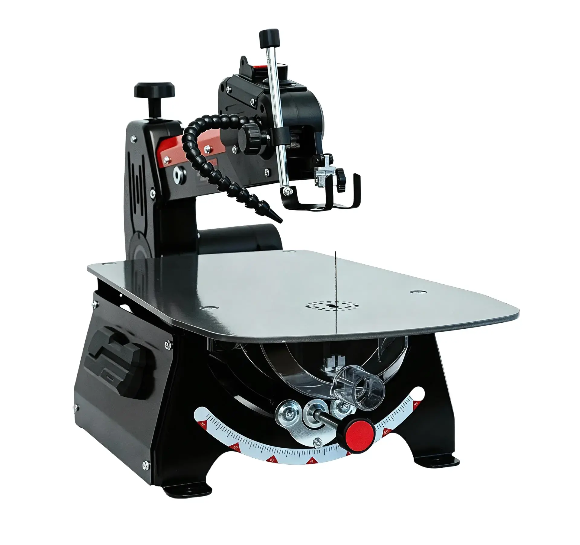 Bucktool 18 Inch Variable Speed Scroll Saw, 1.3A Power Scroll Saws for Woodworking with Rotating Saw Arm, 15 TPI Pinned Blade, 18 TPI Pinless Blades for Craftsman, Crafting, Craft, SSA18BVF