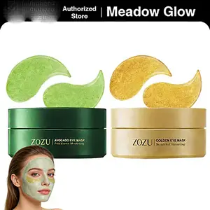 Avocado and gold foil dual effect eye mask, with avocado moisturizing and brightening during the day, and gold foil repairing and soothing at night, effectively reducing swelling and improving dryness. It is a must-have for daily eye care