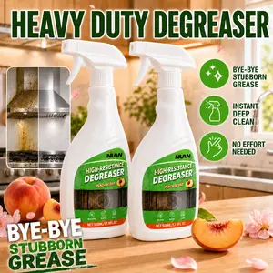 NUAN FastActing Kitchen Cleaner – Powerful Degreaser for Oil Stains on Stoves