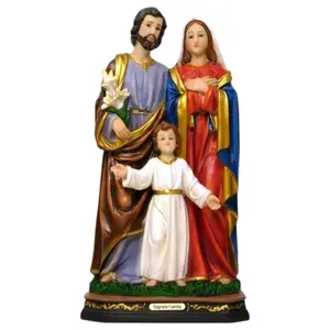 Sagrada Familia 12" Inches Tall Estatua - Detailed Figure Holy Family Statue St Joseph Mary Jesus Brand New Religious Decor Standing Ornaments