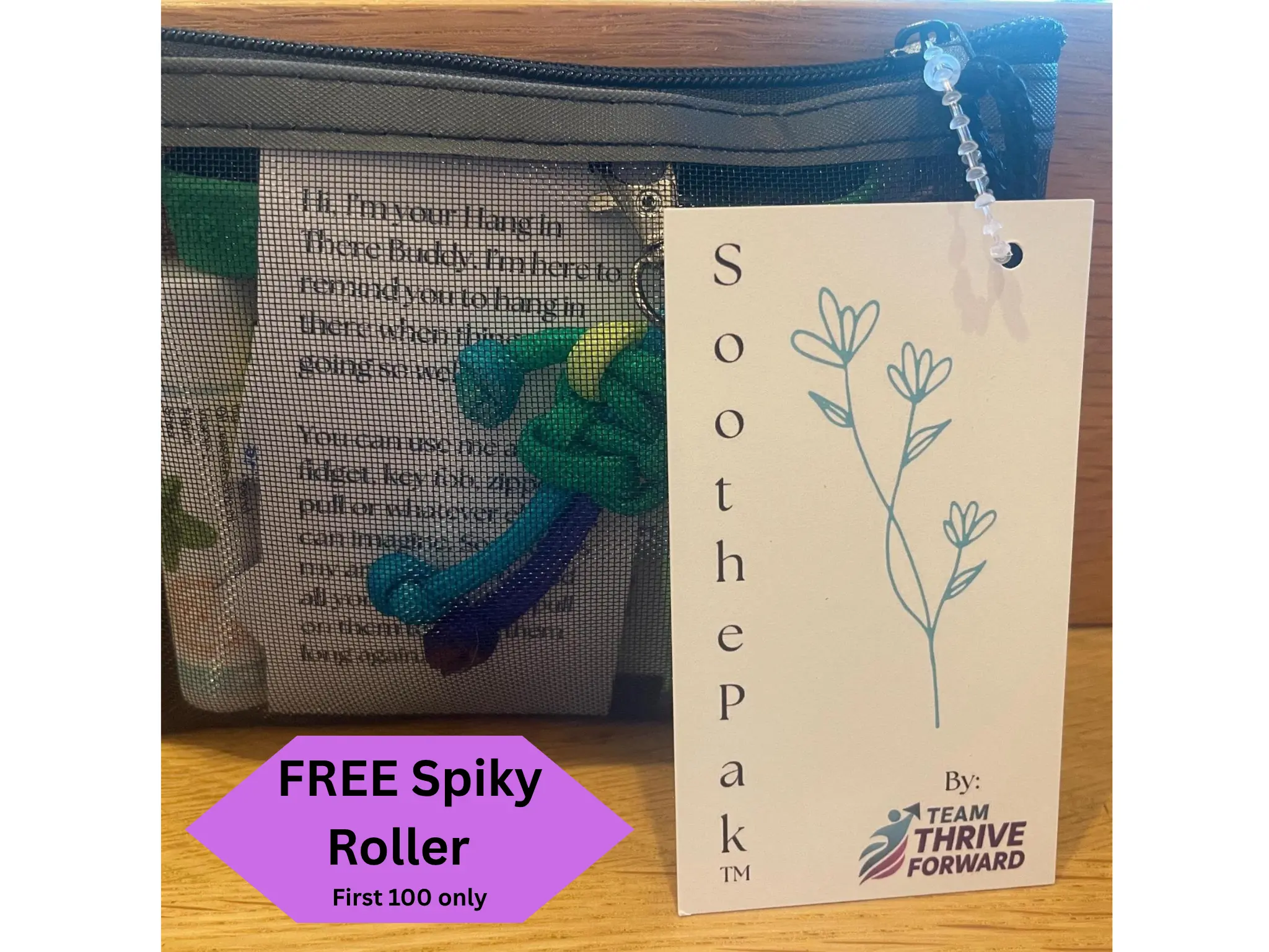 Self Care Gift for Anxiety | SoothePak – Portable Comfort Kit for Stress Relief & Emotional Support