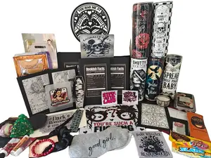 NEW! Dark Romance Bookish Box- Blind Date with a Book, Homemade Tote, Coaster, Cup, Tumbler, and so much more, Gift Box, Booktok, Blind Date with a Book, Novel, Literature, Book Lover