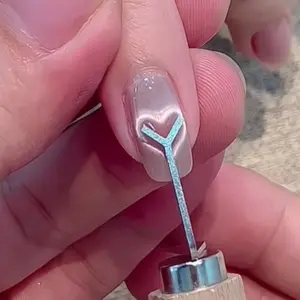 Heart tool to make Cat eye heart design effect Nail Art tool nail care cat eye nail super strong magnet nails