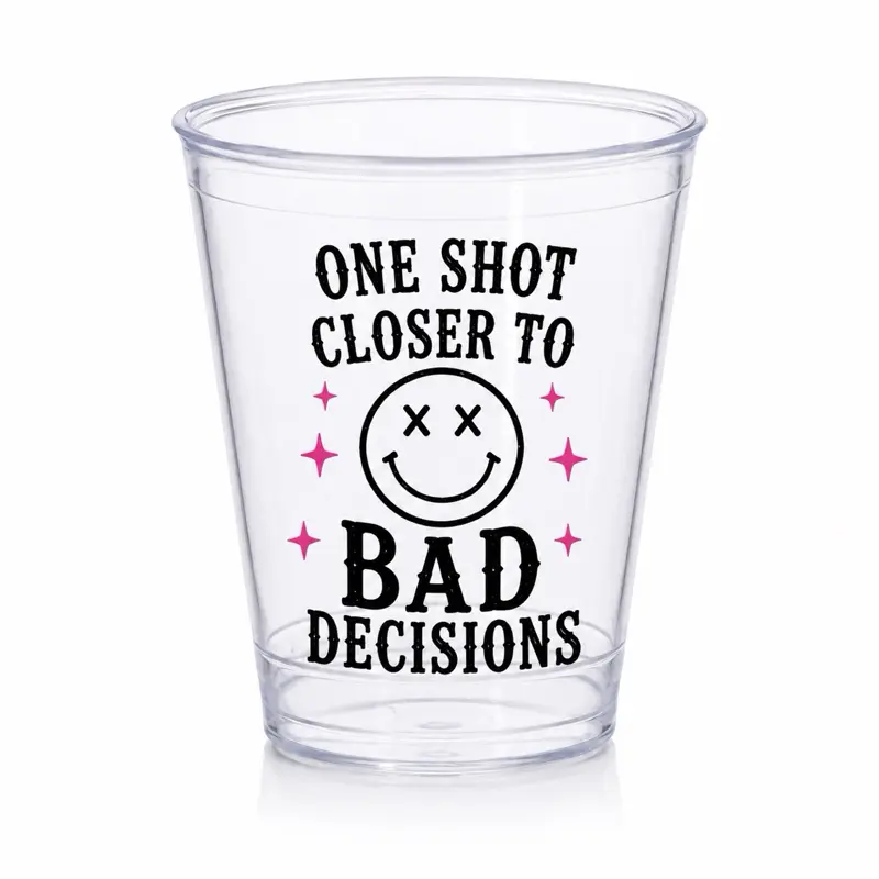 Custom made shot glasses